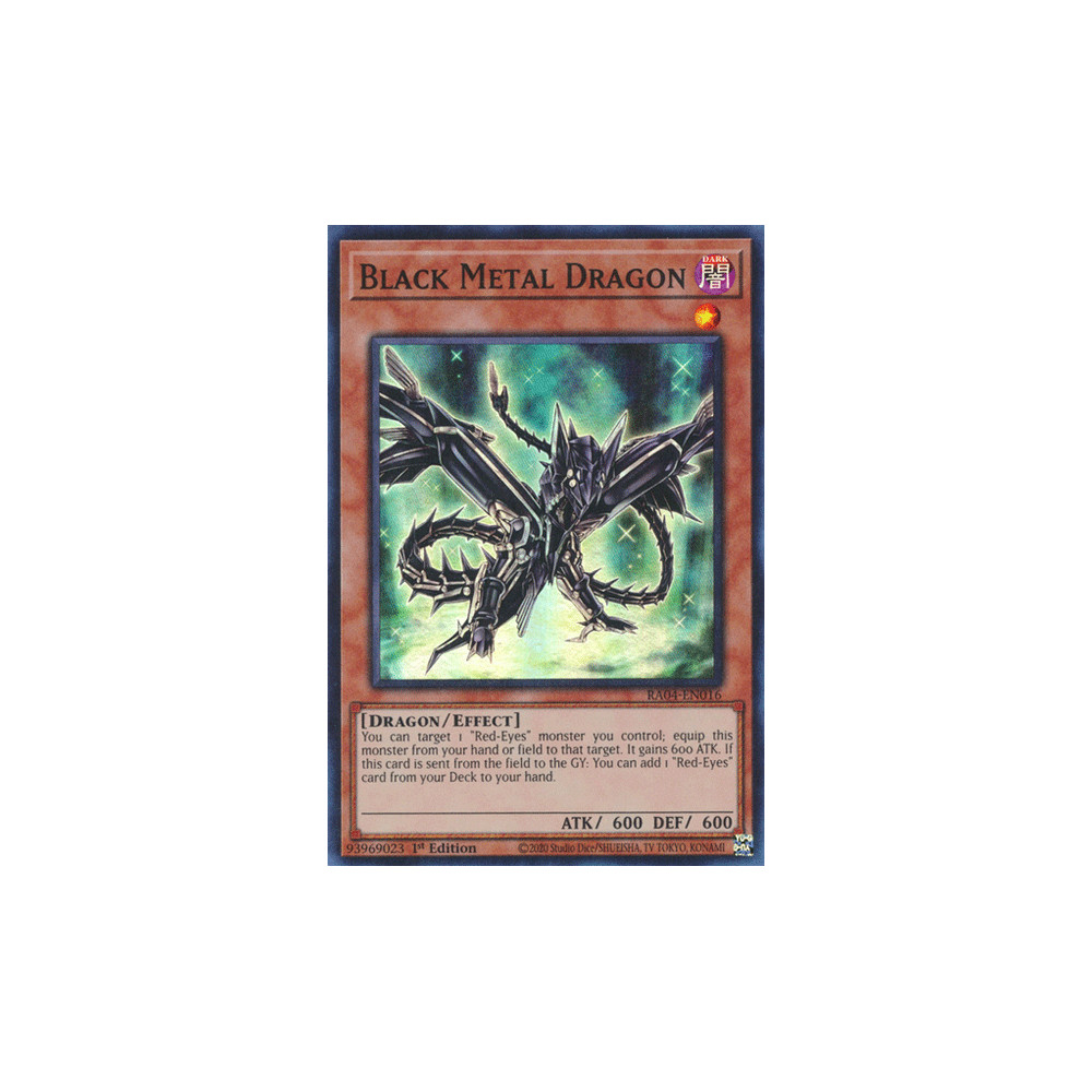 Black Metal Dragon - RA04-EN016 - Secret Rare