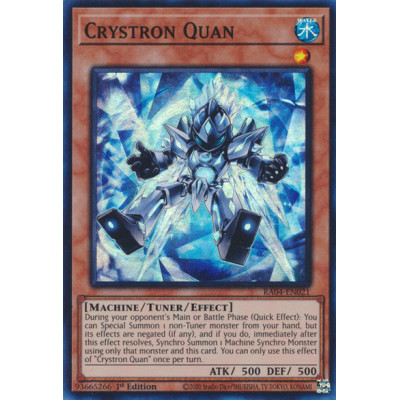 Crystron Quan - RA04-EN021 - Secret Rare