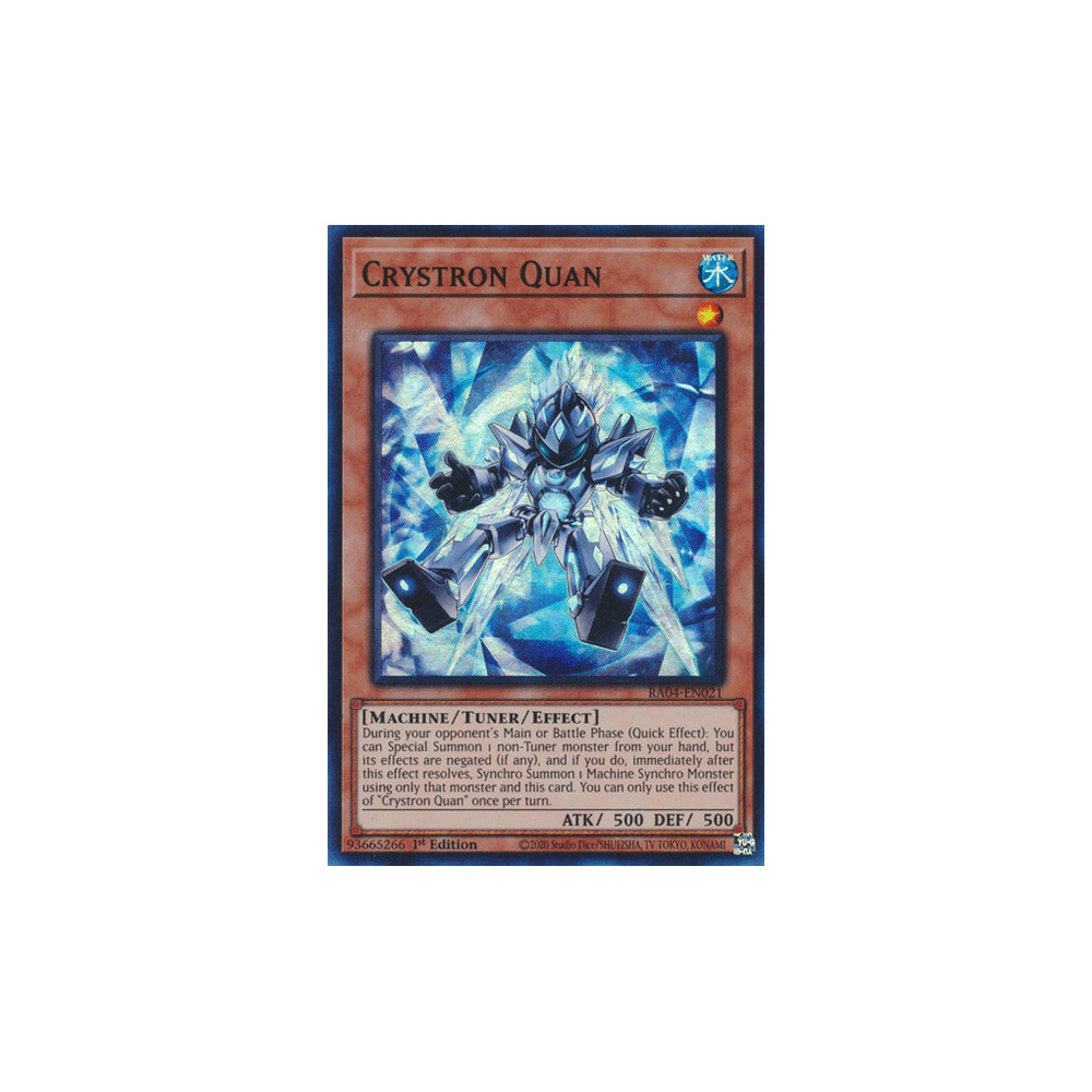 Crystron Quan - RA04-EN021 - Secret Rare