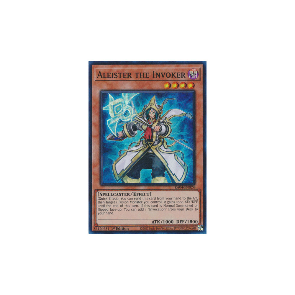 Aleister the Invoker - RA04-EN024 - Secret Rare