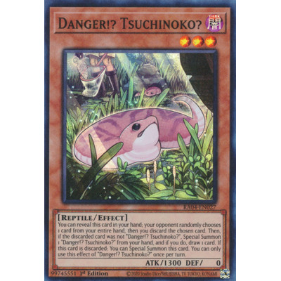 Danger Tsuchinoko - RA04-EN027 - Secret Rare