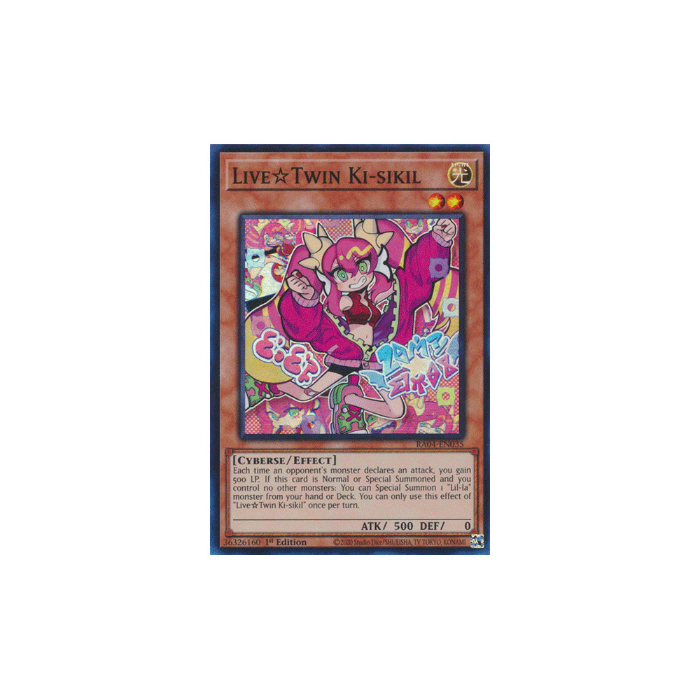 Live Twin Ki-sikil - RA04-EN035 - Secret Rare