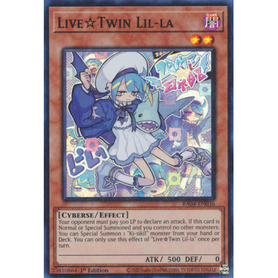 Live Twin Lil-la - RA04-EN036 - Secret Rare
