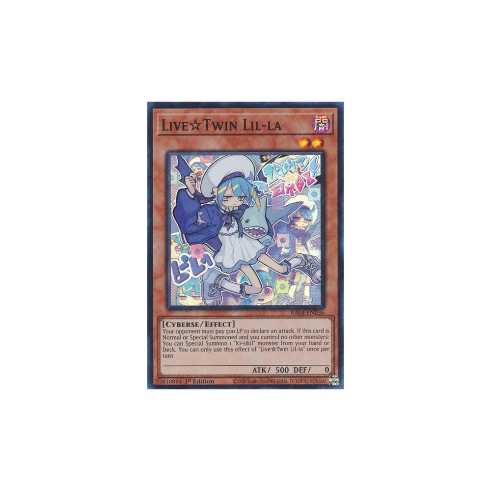Live Twin Lil-la - RA04-EN036 - Secret Rare