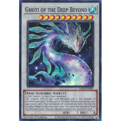 Ghoti of the Deep Beyond - RA04-EN060 - Secret Rare