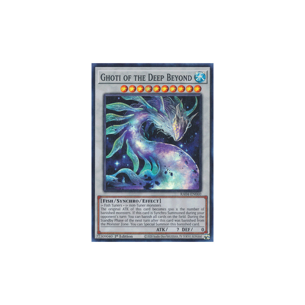 Ghoti of the Deep Beyond - RA04-EN060 - Secret Rare