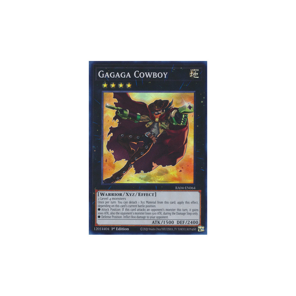 Gagaga Cowboy - RA04-EN064 - Secret Rare