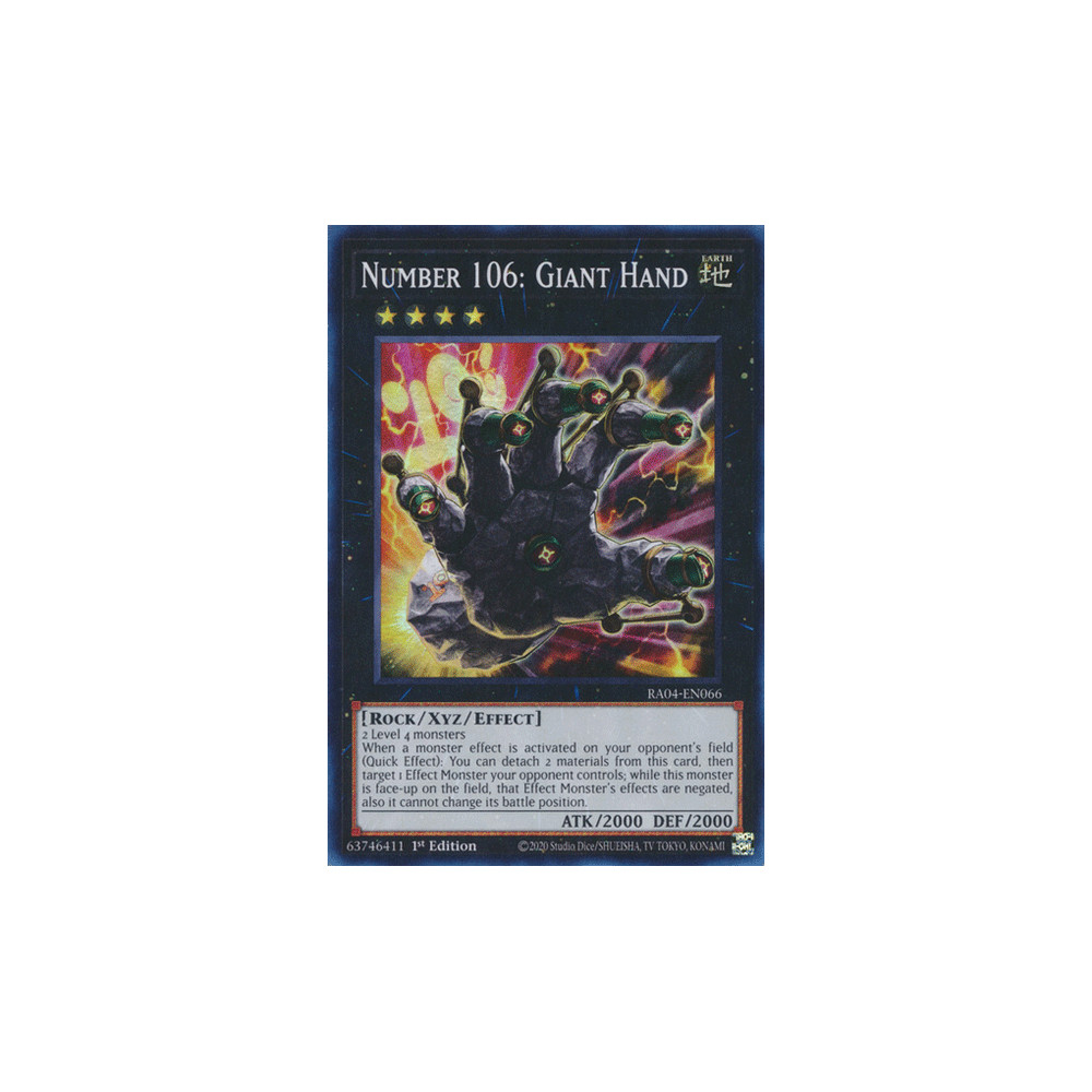 Number 106: Giant Hand - RA04-EN066