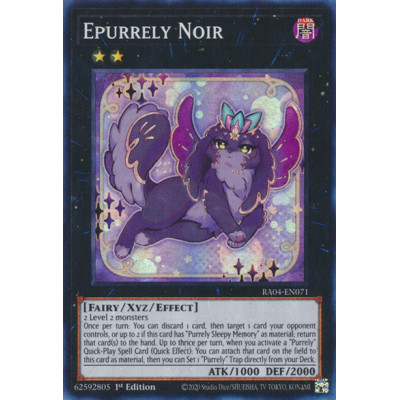Epurrely Noir - RA04-EN071 - Secret Rare