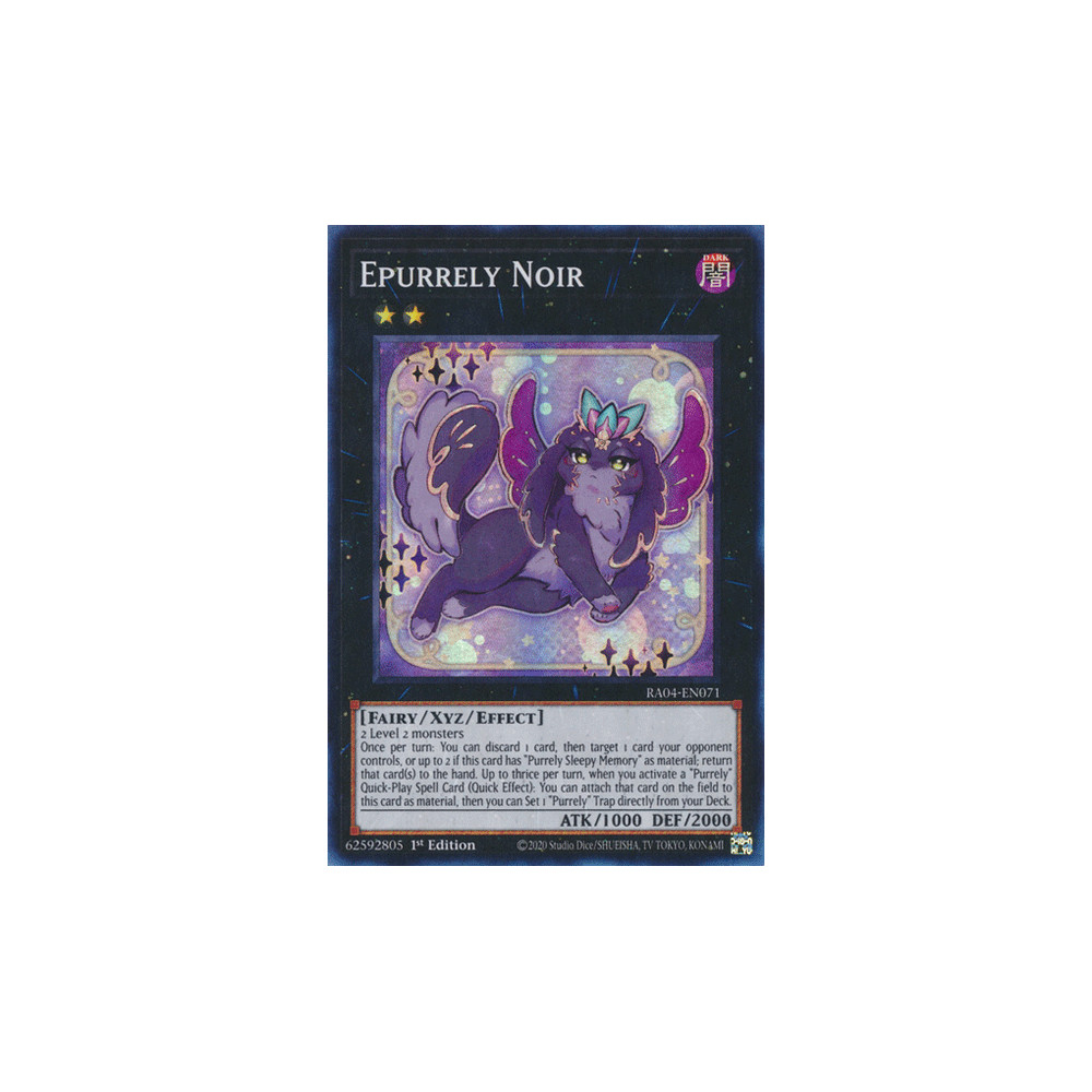 Epurrely Noir - RA04-EN071 - Secret Rare