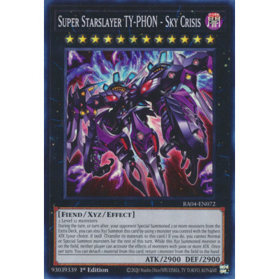 Super Starslayer TY-PHON - Sky Crisis - RA04-EN072