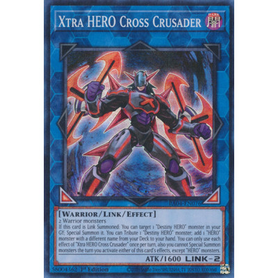 Xtra HERO Cross Crusader - RA04-EN076 - Secret Rare