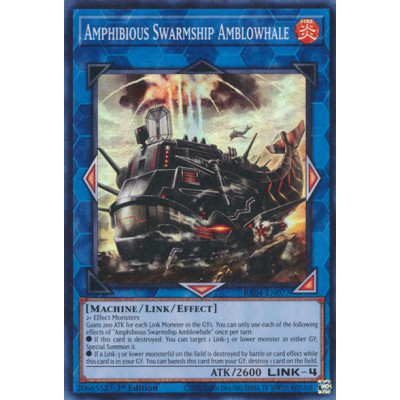 Amphibious Swarmship Amblowhale - RA04-EN077 - Secret Rare