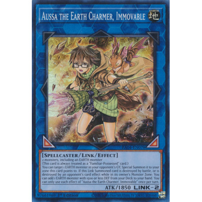 Aussa the Earth Charmer, Immovable - RA04-EN078 - Secret Rare