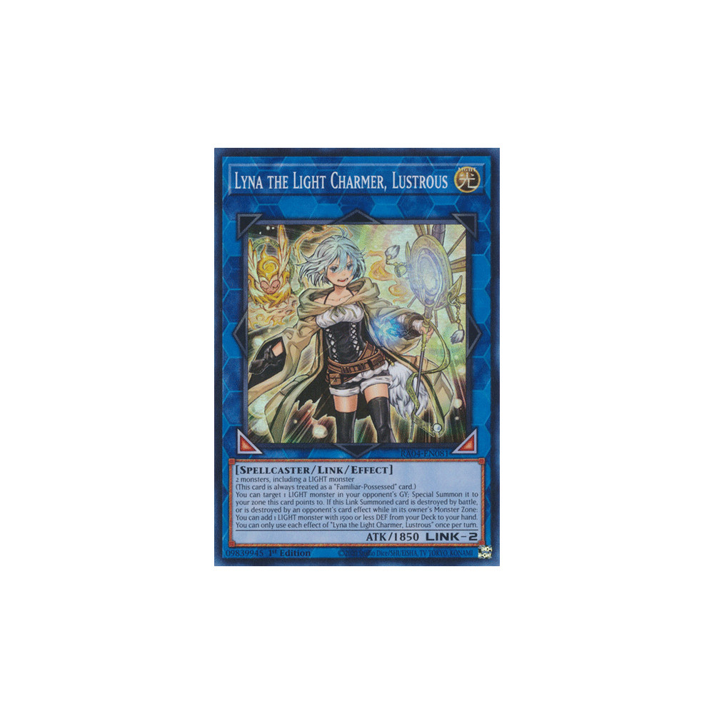 Lyna the Light Charmer, Lustrous - RA04-EN081