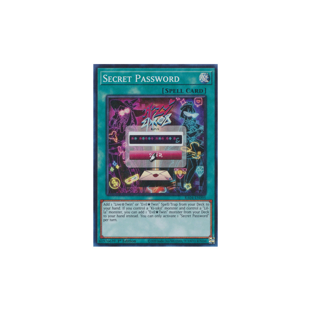 Secret Password - RA04-EN095