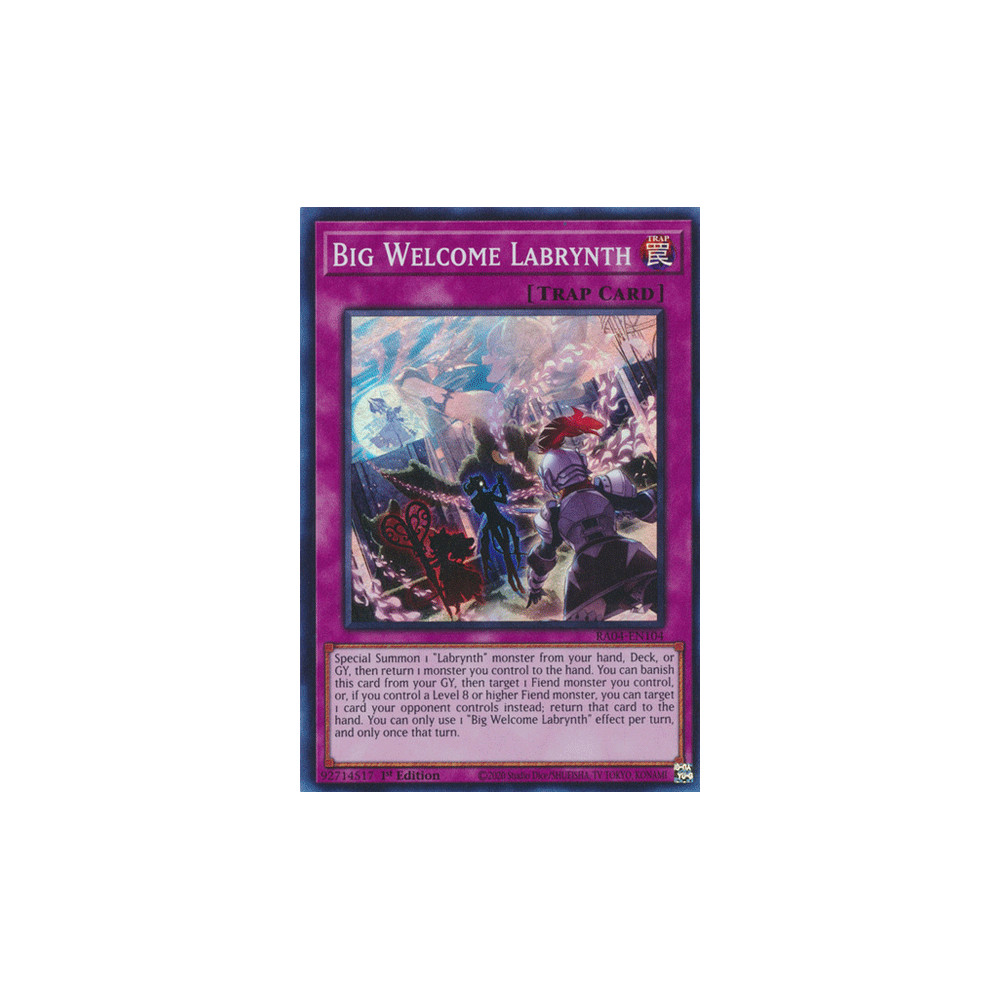 Big Welcome Labrynth - RA04-EN104