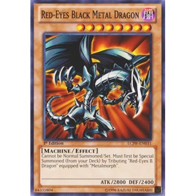 Red-Eyes Black Metal Dragon - LCJW-EN031