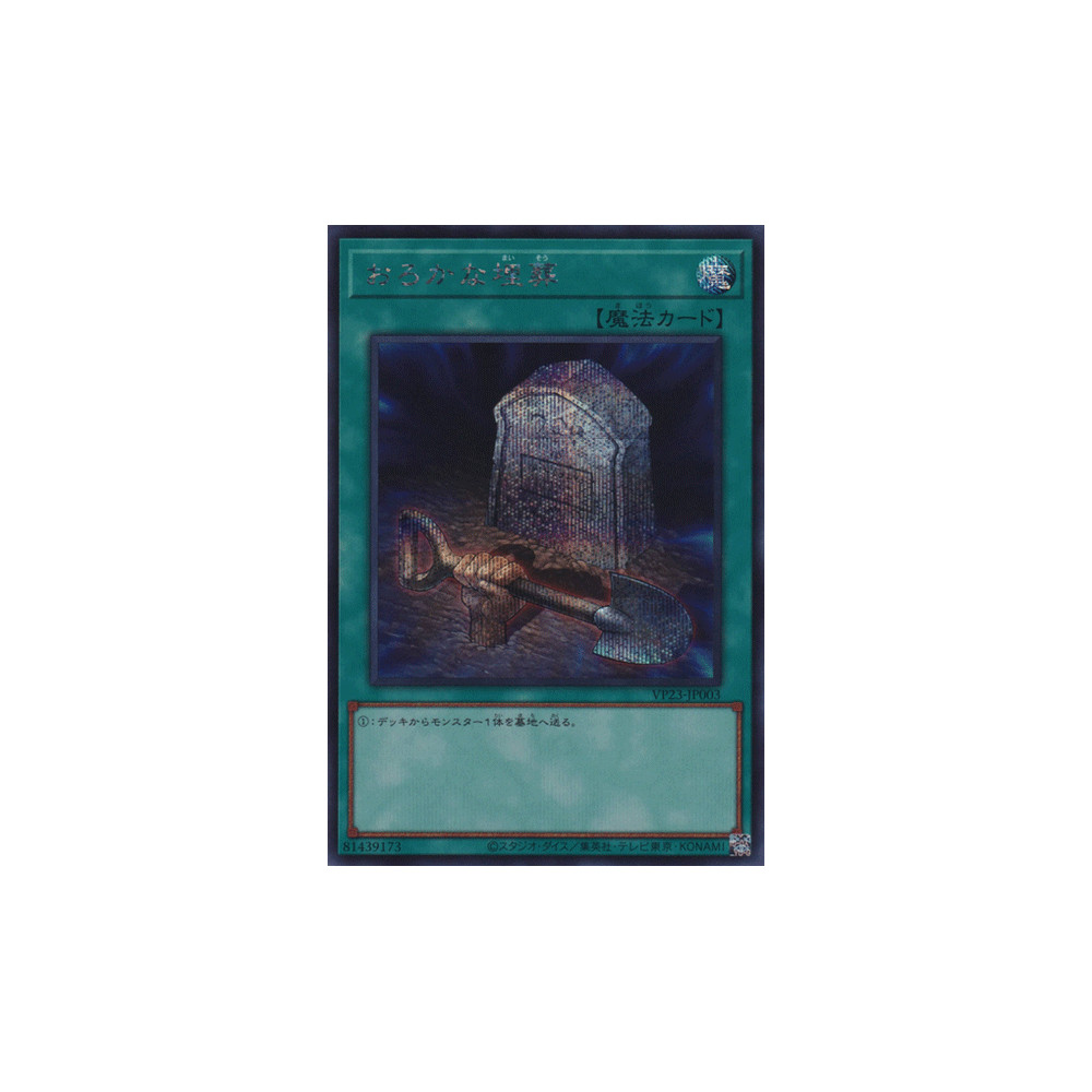 Foolish Burial - VP23-JP003