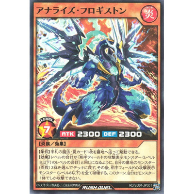 Analyze Phlogiston - RD/SD04-JP001