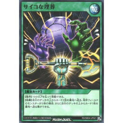 Psycho Burial - RD/SBD4-JP021