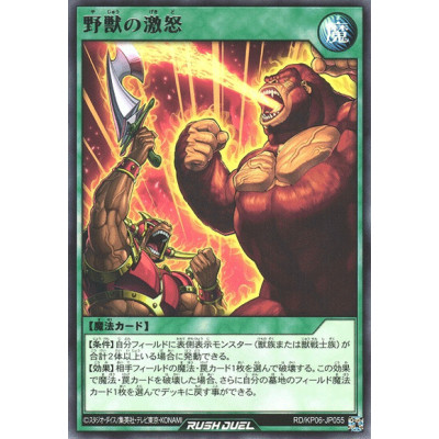 Rage of the Wild Beasts - RD/KP06-JP055