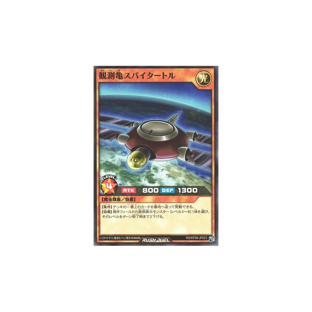 Spyturtle the Observational Turtle - RD/KP08-JP023