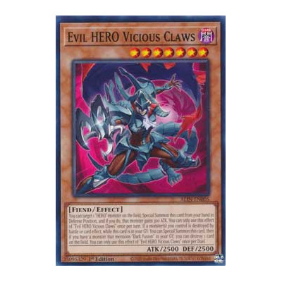 Evil HERO Vicious Claws - ALIN-EN005