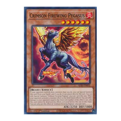 Crimson Firewing Pegasus - ALIN-EN032