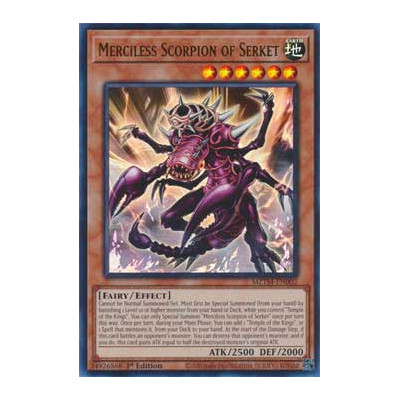 Merciless Scorpion of Serket - MZTM-EN002