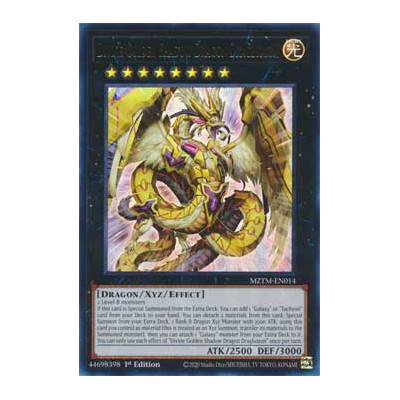 Divine Golden Shadow Dragon Dragluxion - MZTM-EN014