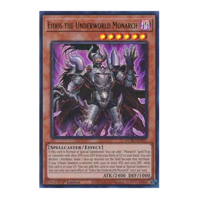 Eidos the Underworld Monarch - DUAD-EN017