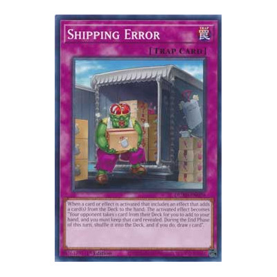 Shipping Error - DUAD-EN079