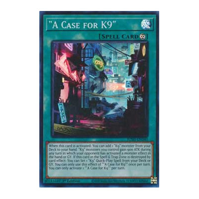 A Case for K9 - JUSH-EN040