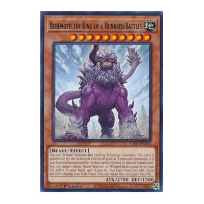 Behemoth the King of a Hundred Battles - JUSH-EN050 - Rare