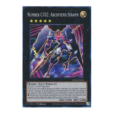 Number C102: Archfiend Seraph - JUSH-EN056