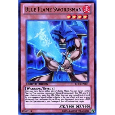 Blue Flame Swordsman - LC04-EN001