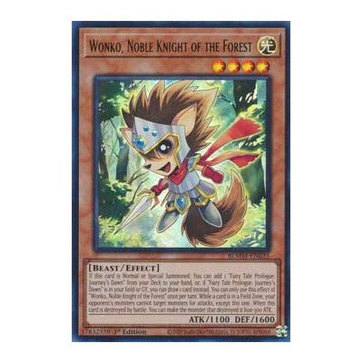 Wonko, Noble Knight of the Forest - BLMM-EN035