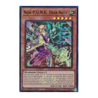 Noh-P.U.N.K. Deer Note - BLMM-EN076