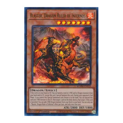 Blaster, Dragon Ruler of Infernos - BLMM-EN119