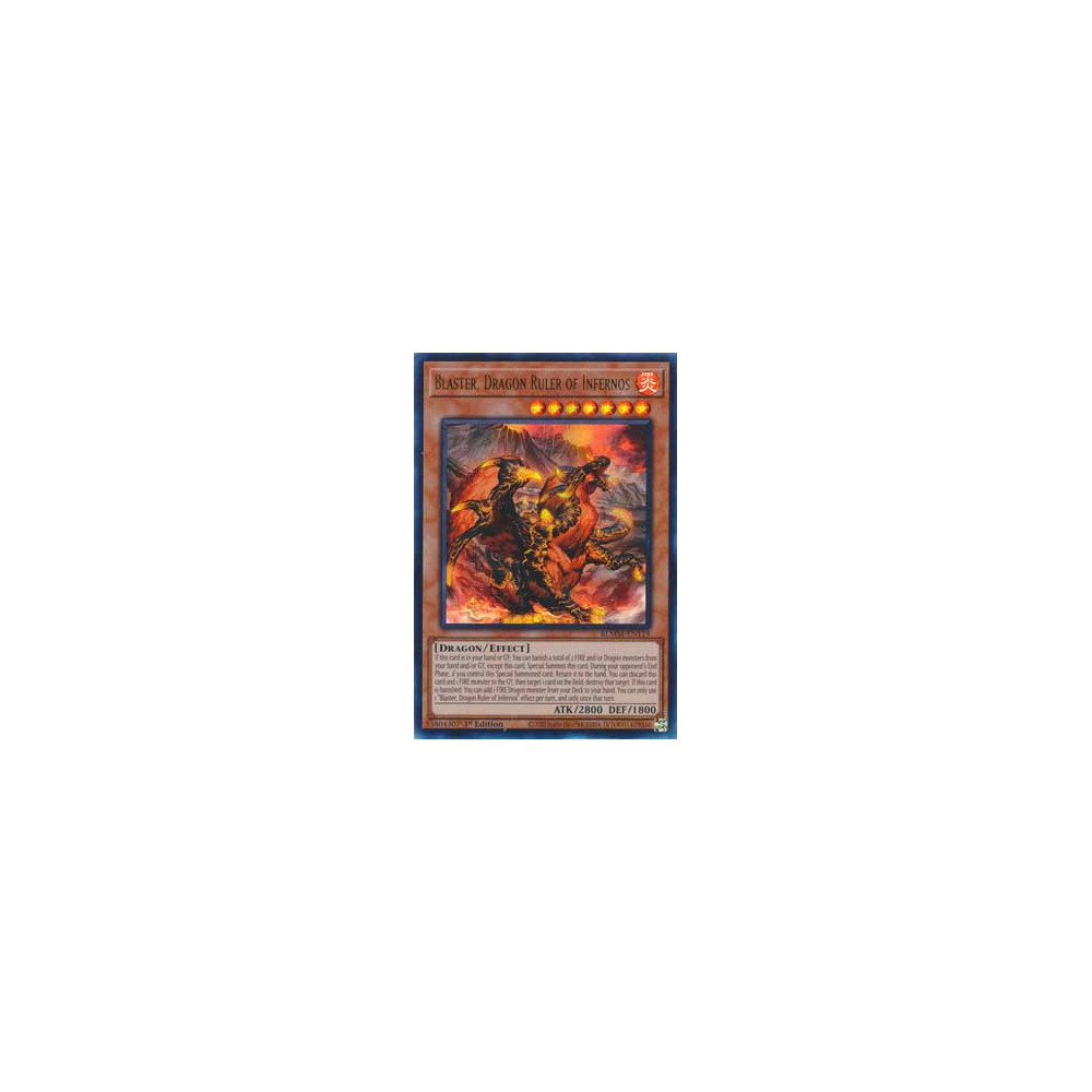 Blaster, Dragon Ruler of Infernos - BLMM-EN119
