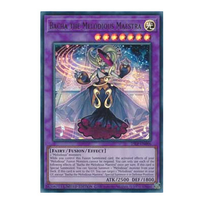 Bacha the Melodious Maestra - 25LP-EN006 - Ultra Rare