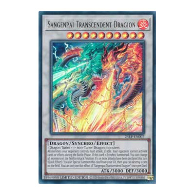 Sangenpai Transcendent Dragion - 25LP-EN007 - Ultra Rare
