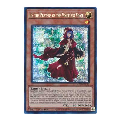 Lo, the Prayers of the Voiceless Voice - MP25-EN052