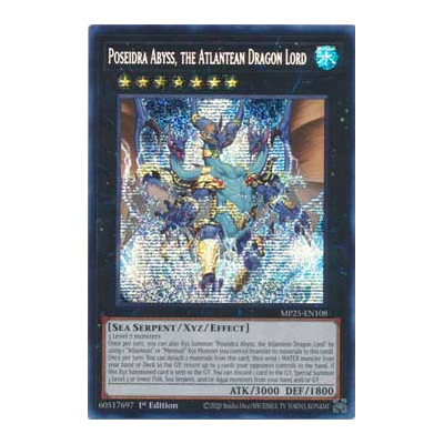 Poseidra Abyss, the Atlantean Dragon Lord - MP25-EN108
