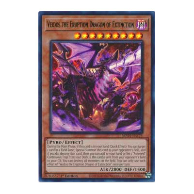 Veidos the Eruption Dragon of Extinction - MP25-EN175