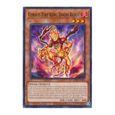 Cursed Fire King Doom Burst - MP25-EN436