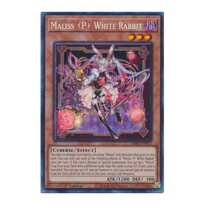 Maliss P White Rabbit - CRBR-EN015