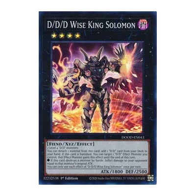 DDD Wise King Solomon - DOOD-EN043