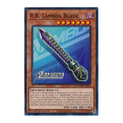 R.B. Lambda Blade - DOOD-EN091